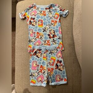 Little Snuggles Bamboo Bluey Pjs